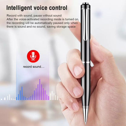 Digital Voice Activated Recorder 32GB Mini Hidden Audio Recording Pen Device New