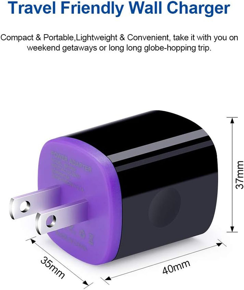 Samsung Dual USB Wall Charger with Micro USB Cable for Galaxy J7V/J8, J7 Crown/Prime/Star/Sky Pro/Refine, S7/S6 Plus/Edge/Active
