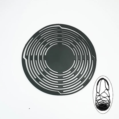 Washable Silicone Wine Bottle Storage Bag Reusable Water Bottle Tote Bags Cup Mat Wine Bottle Mesh Basket for Picnic Organizer