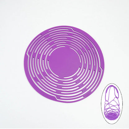 Washable Silicone Wine Bottle Storage Bag Reusable Water Bottle Tote Bags Cup Mat Wine Bottle Mesh Basket for Picnic Organizer