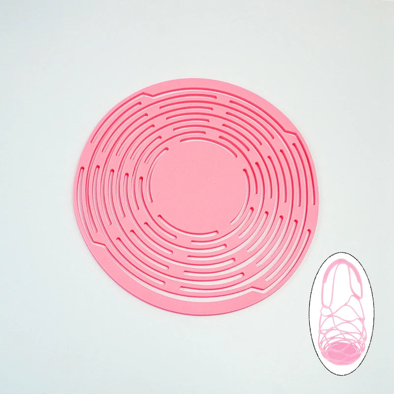 Washable Silicone Wine Bottle Storage Bag Reusable Water Bottle Tote Bags Cup Mat Wine Bottle Mesh Basket for Picnic Organizer